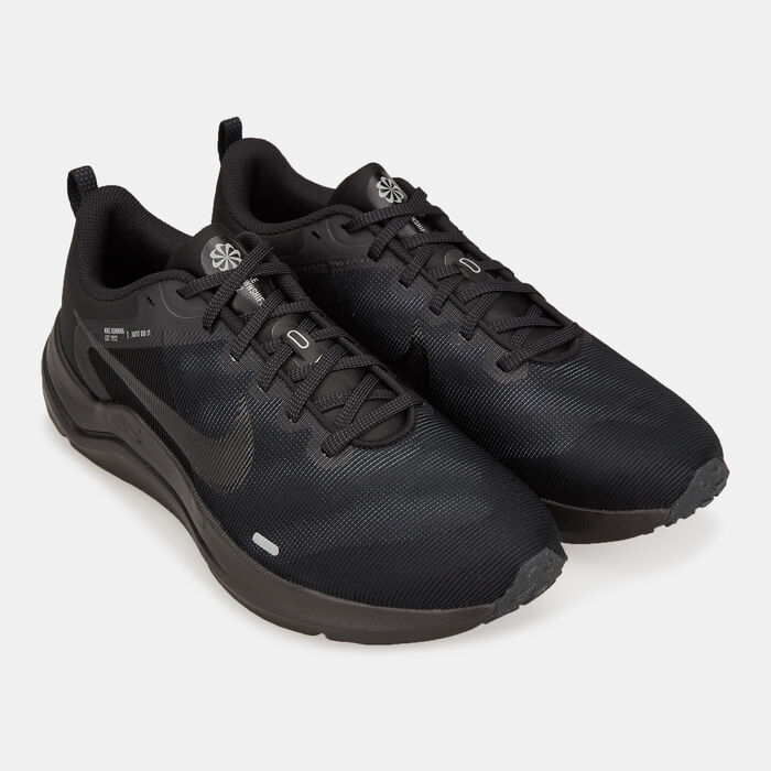 Nike Men's Downshifter 12 Road Running Shoe Black image number 2