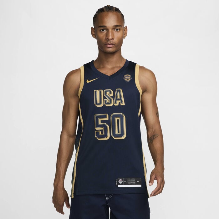 Nike Men's USAB Limited Basketball Replica Jersey Blue Nike Men's USAB Limited Basketball Replica Jersey Blue image number 0