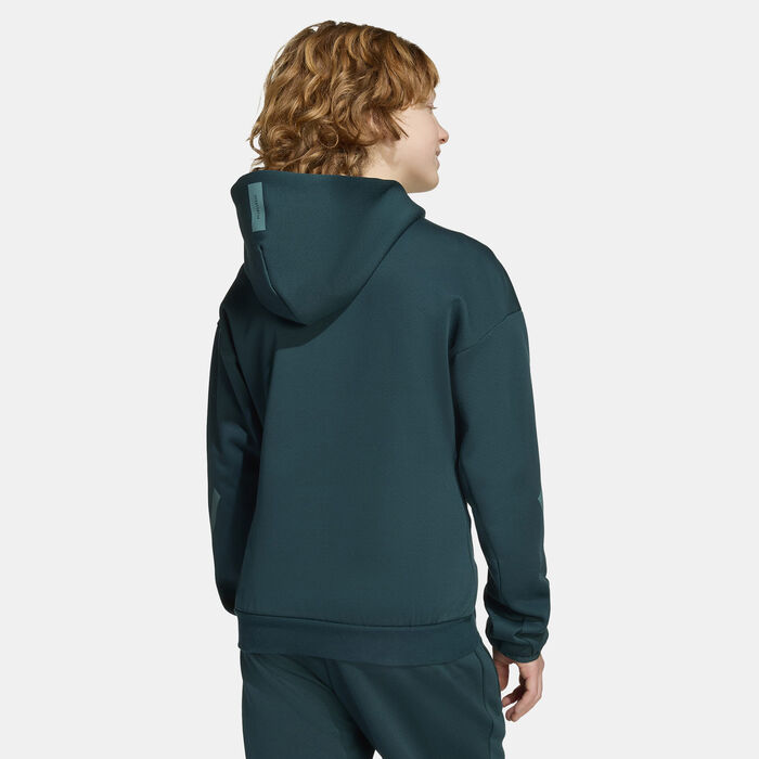 adidas Kids' Z.N.E. Hoodie Green adidas Kids' Z.N.E. Hoodie Green image number 1