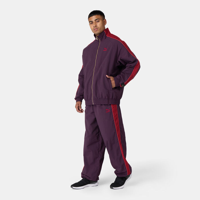 PUMA PLAY LOUD T7 Track Jacket Purple PUMA PLAY LOUD T7 Track Jacket Purple image number 2