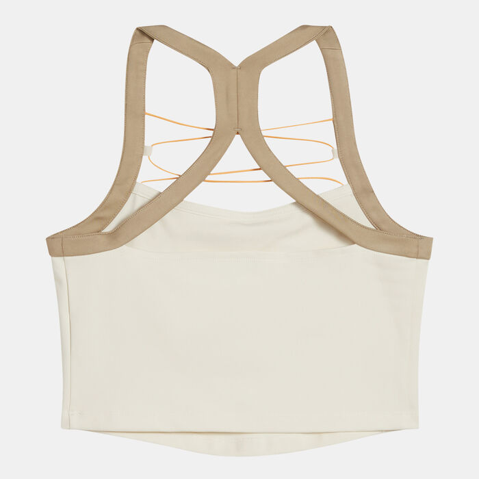 PUMA Women's Dare To Crop Top White image number 0