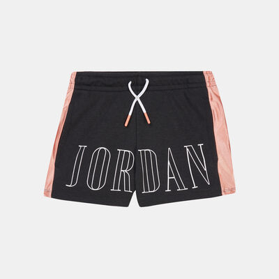 Jordan Kids' Satin Shorts (Older Kids) Black
