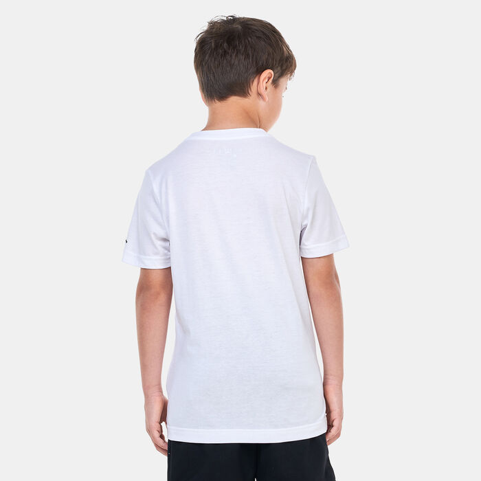 Nike Kids' Retro Spec Graphic T-Shirt White Nike Kids' Retro Spec Graphic T-Shirt White image number 1