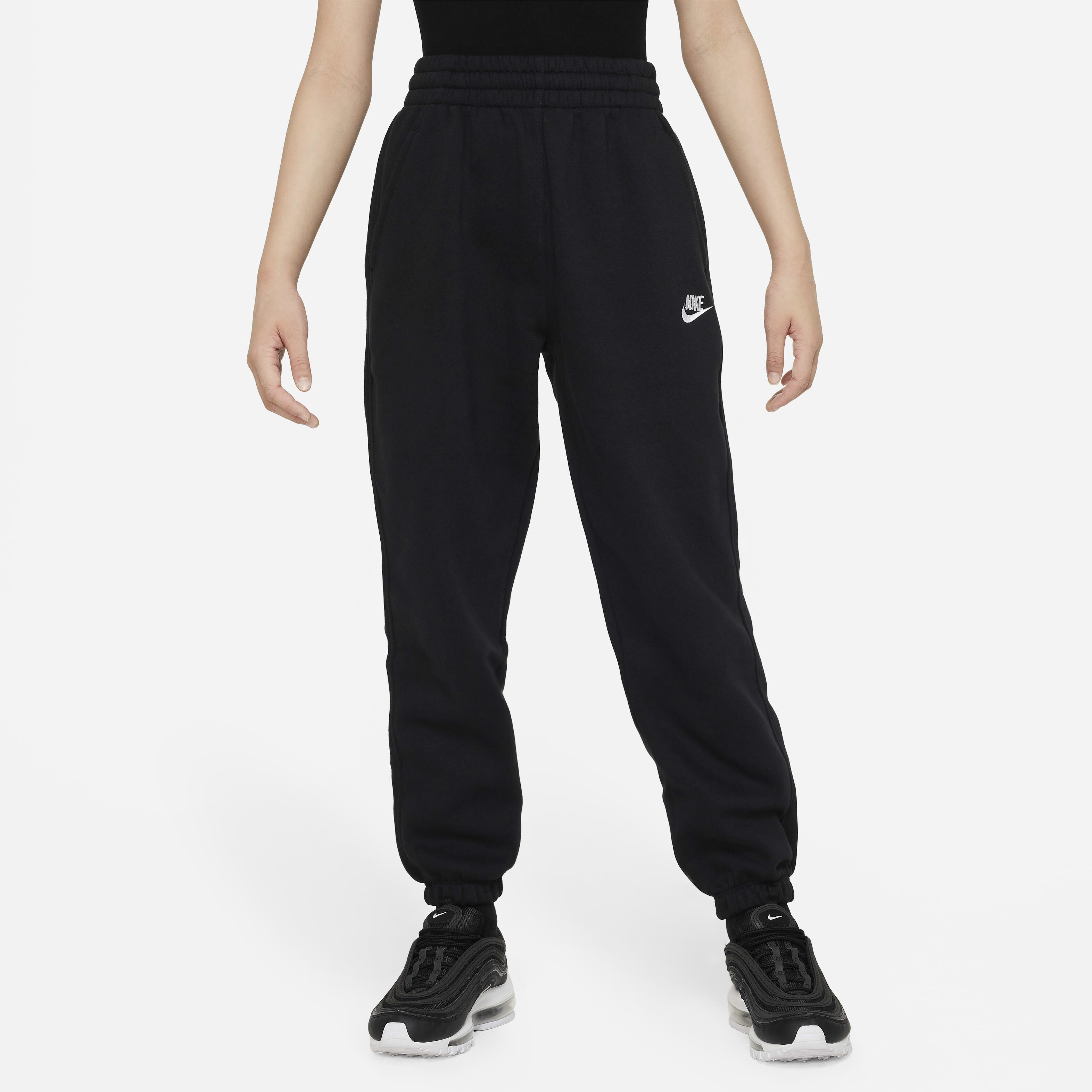 Black nike joggers kids store