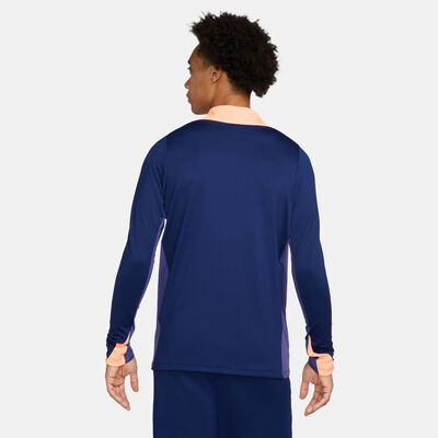 Nike Men's Strike Dri-FIT 1/2-Zip Football Drill Top Blue
