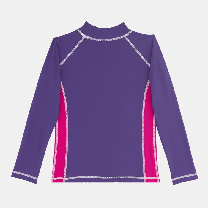 COEGA Kids' Long-Sleeve Swimming Rashguard Purple COEGA Kids' Long-Sleeve Swimming Rashguard Purple image number 1