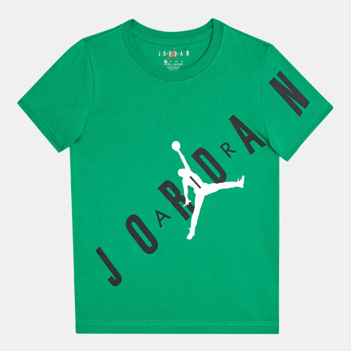 Jordan Kids' Stretch Out T-Shirt Green Jordan Kids' Stretch Out T-Shirt Green image number 0