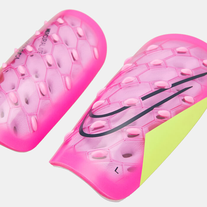 Nike Mercurial Lite SuperLock Football Shinguards Pink image number 2