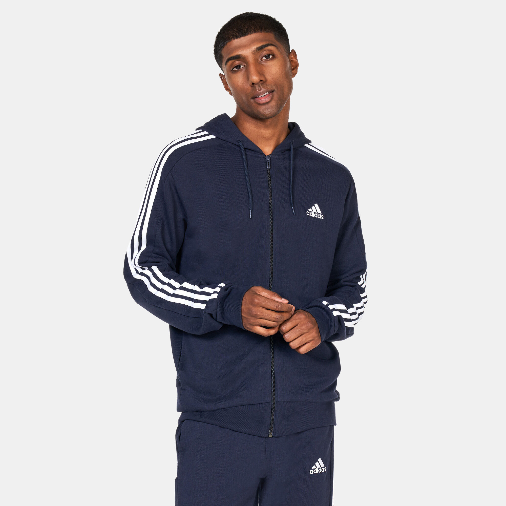 Adidas 3s full zip jacket hot sale