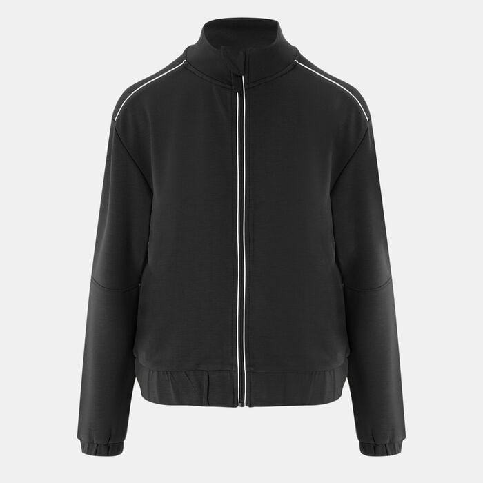 Sun and Sand Sports Women's Track Jacket Black Sun and Sand Sports Women's Track Jacket Black image number 0