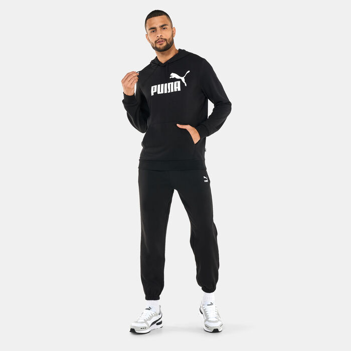 PUMA Men's ESS Big Logo Hoodie Black image number 2