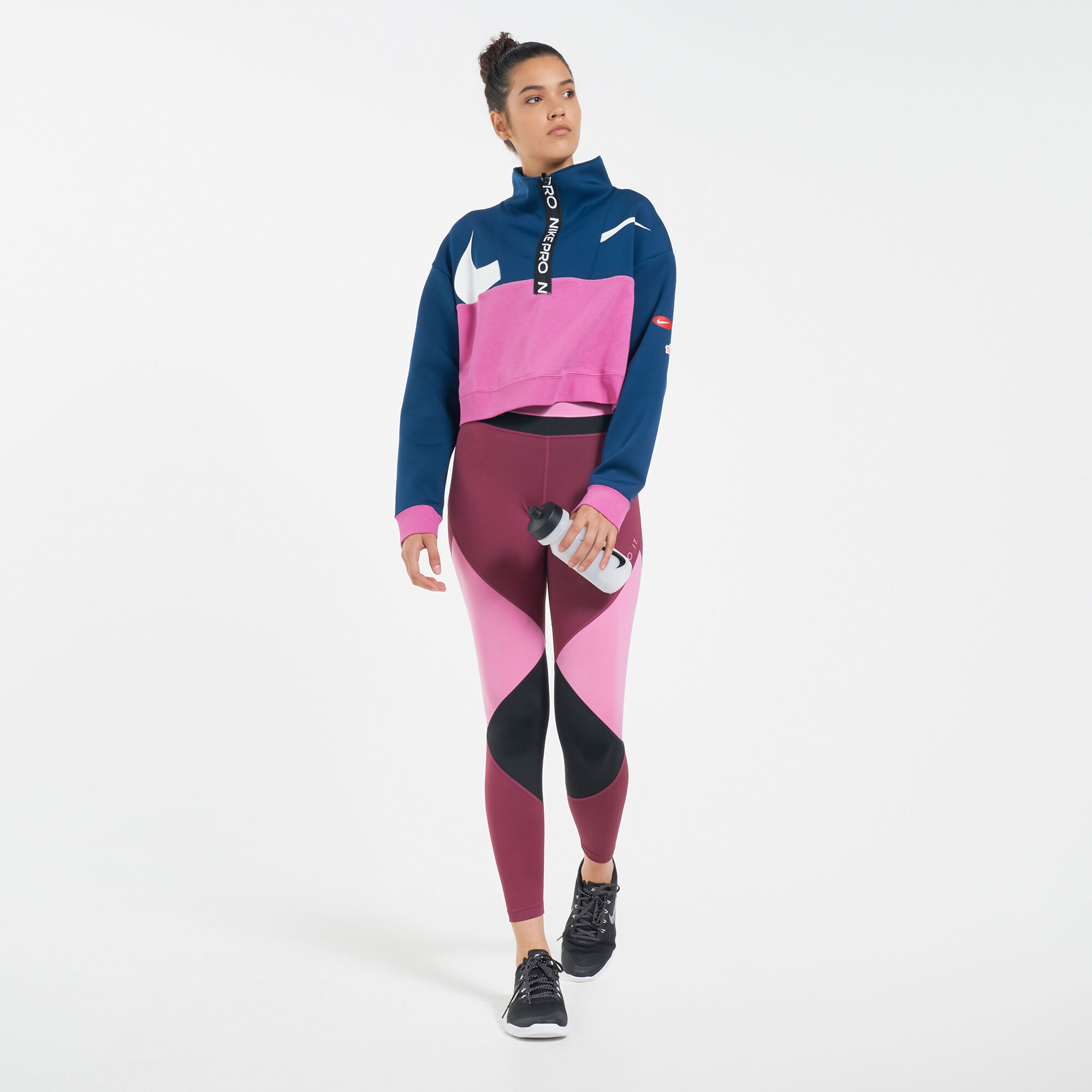 Nike pro get fit icon clash sales
