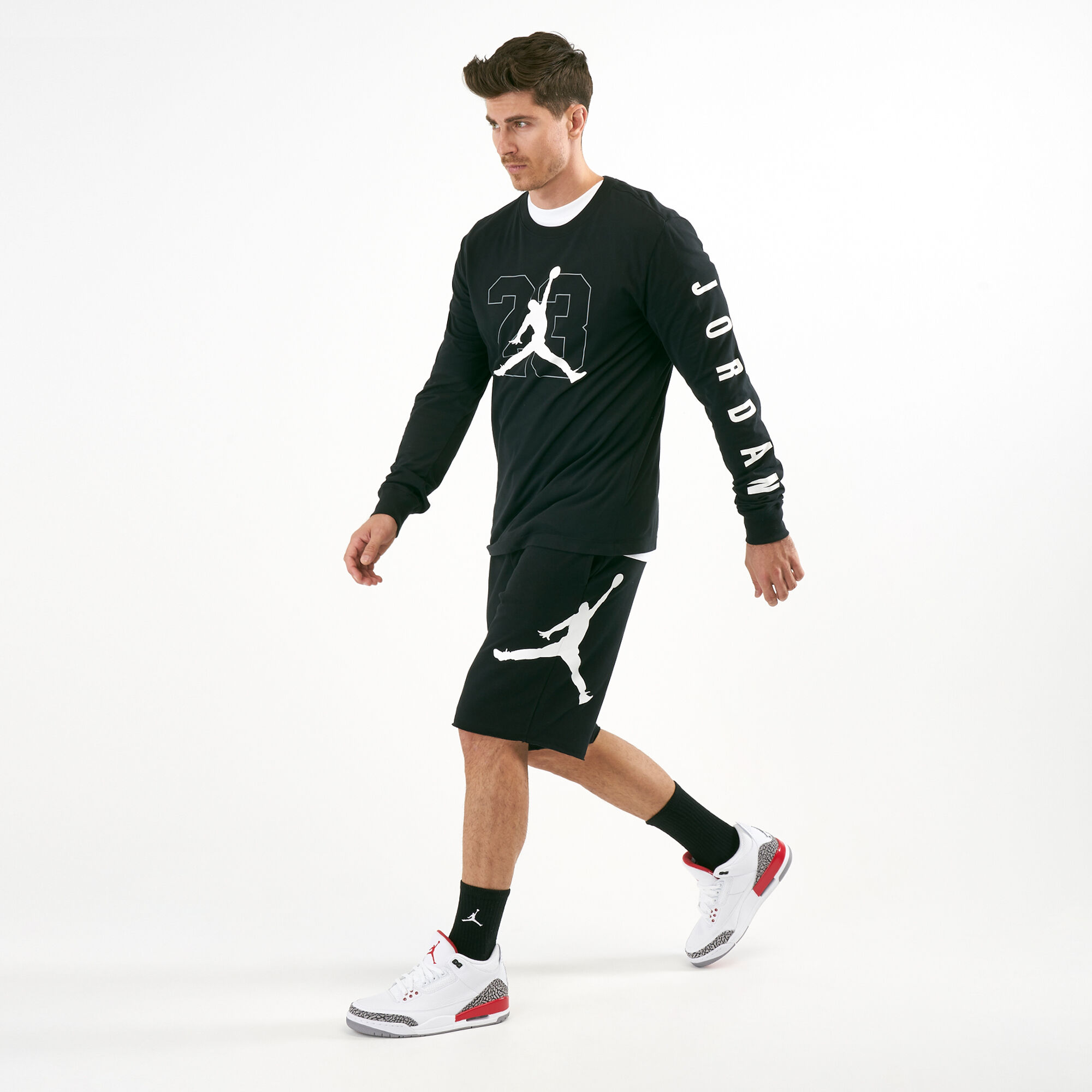 Men's jordan sportswear air jumpman fleece shorts outlet