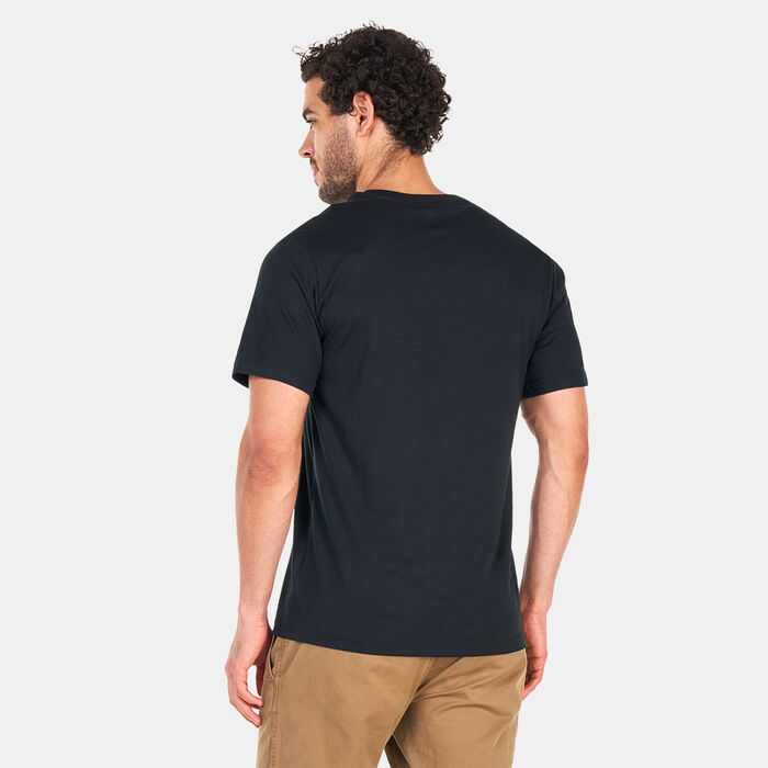 Converse Men's Go-To All Star Patch T-Shirt Black image number 1