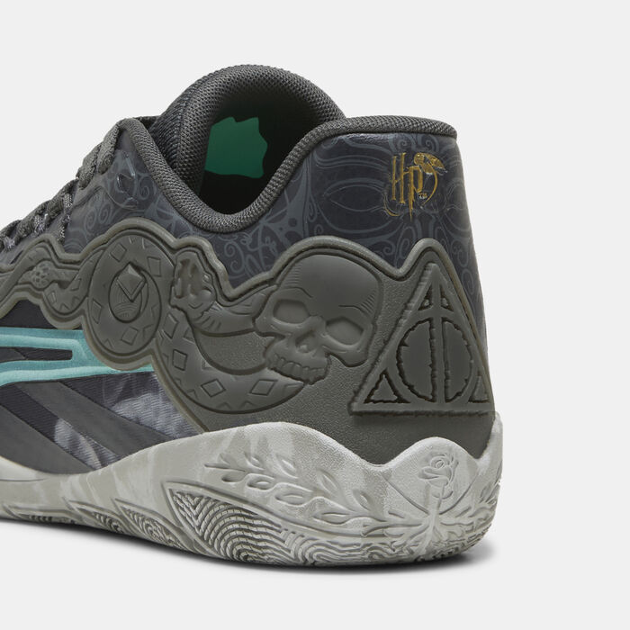 PUMA Women's Stewie x Harry Potter Stewie 3 Basketball Shoes Grey PUMA Women's Stewie x Harry Potter Stewie 3 Basketball Shoes Grey image number 5