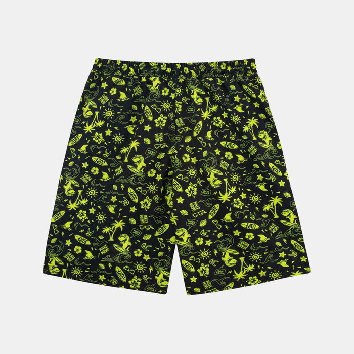 COEGA Kids' Allover Print Swimming Shorts Black COEGA Kids' Allover Print Swimming Shorts Black image number 1