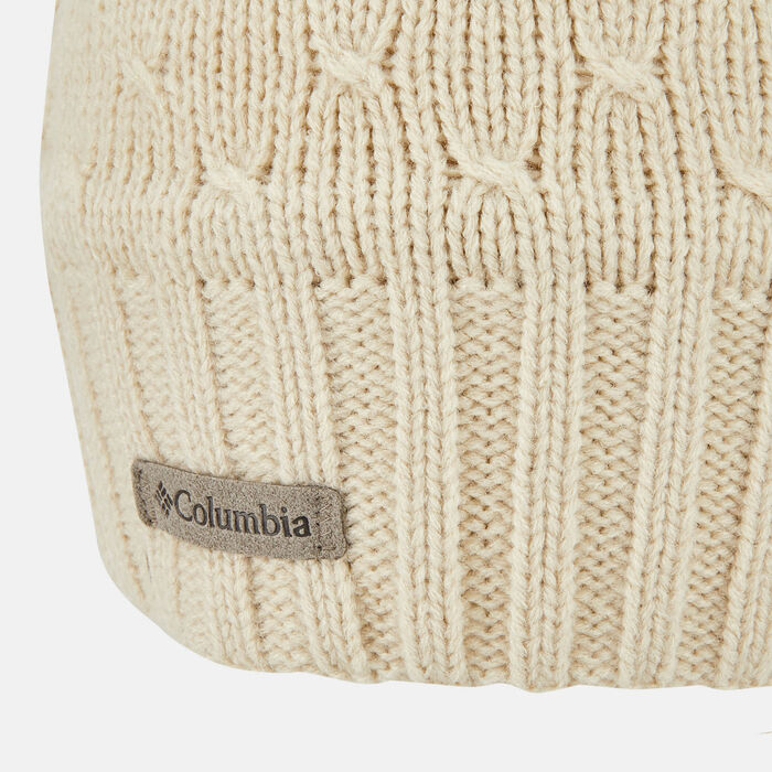 Columbia Women's Cabled Cutie™ II Beanie White Columbia Women's Cabled Cutie™ II Beanie White image number 2