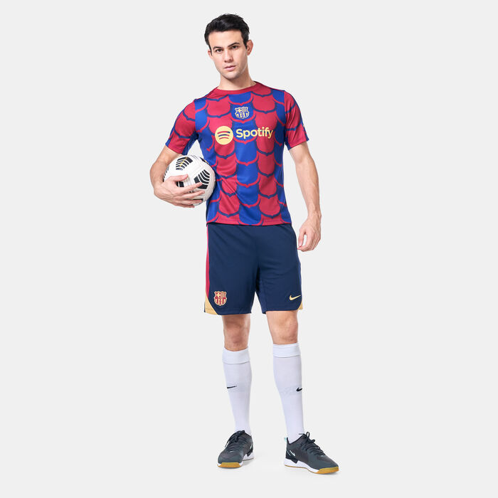 Nike Men's F.C. Barcelona Dri-FIT Strike Football Shorts Blue Nike Men's F.C. Barcelona Dri-FIT Strike Football Shorts Blue image number 2