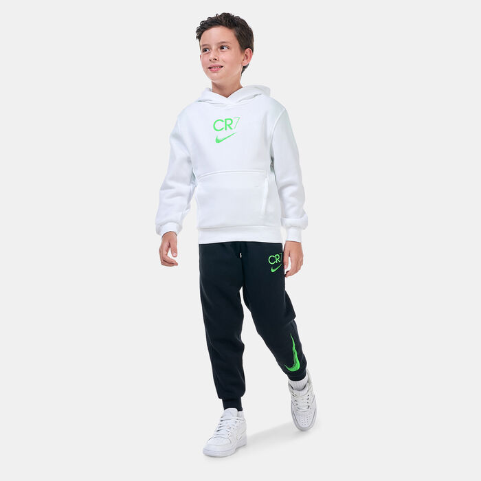 Nike Kids' Cristiano Ronaldo CR7 Club Fleece Hoodie (Older Kids) White Nike Kids' Cristiano Ronaldo CR7 Club Fleece Hoodie (Older Kids) White image number 2