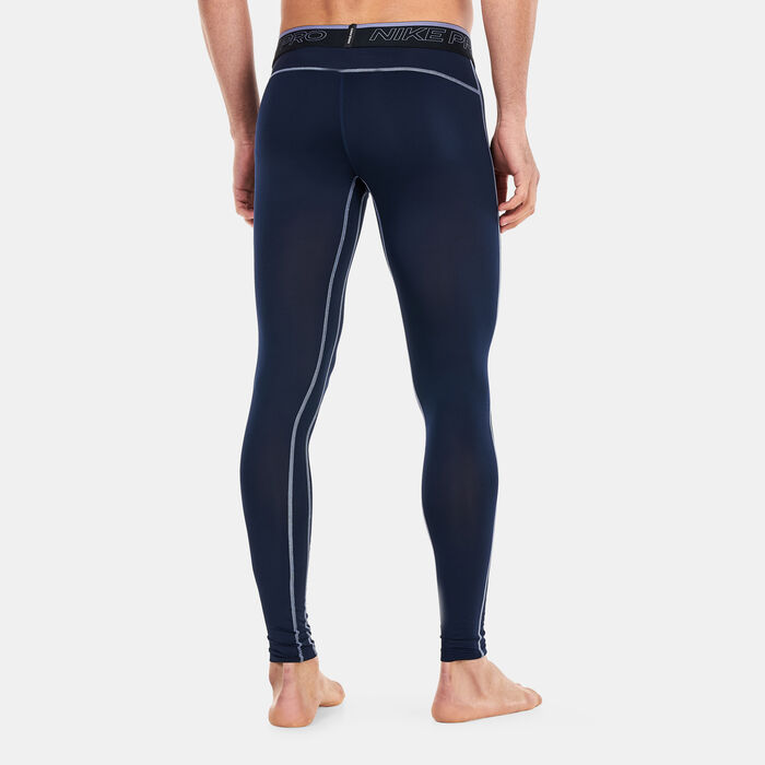 Nike Men’s Pro Dri-FIT Tights Blue image number 1