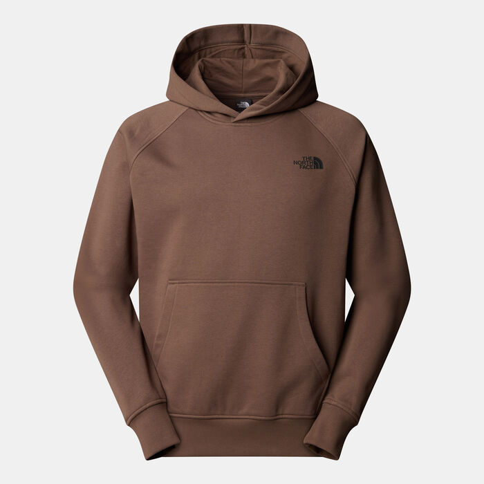 The North Face Men's Raglan Redbox Hoodie Brown The North Face Men's Raglan Redbox Hoodie Brown image number 0