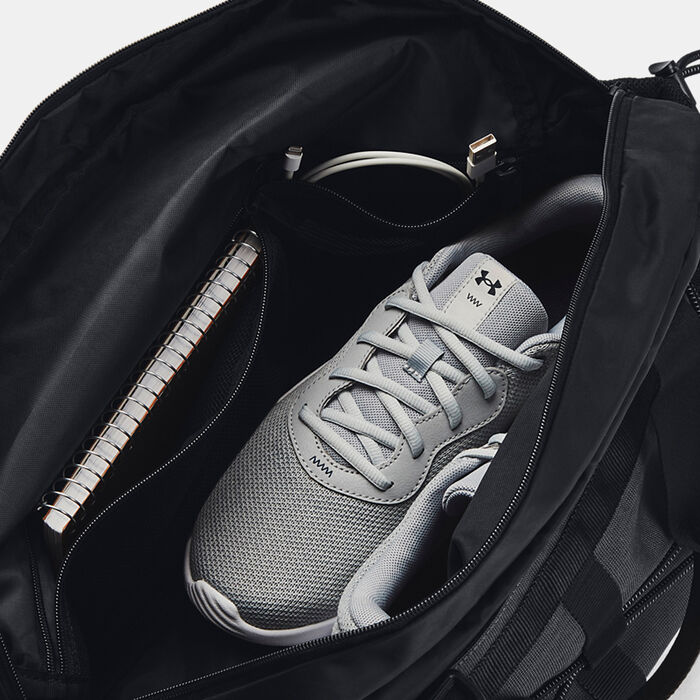 Under Armour Women's Project Rock Gym Bag Black Under Armour Women's Project Rock Gym Bag Black image number 2