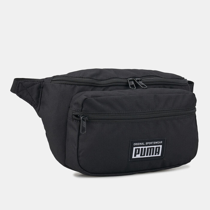 PUMA Men's Academy Waist Bag Black PUMA Men's Academy Waist Bag Black image number 2