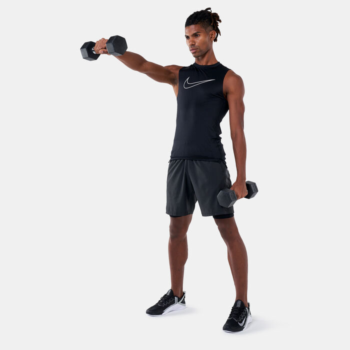 Nike Men's Dri-FIT Tank Top Black image number 2