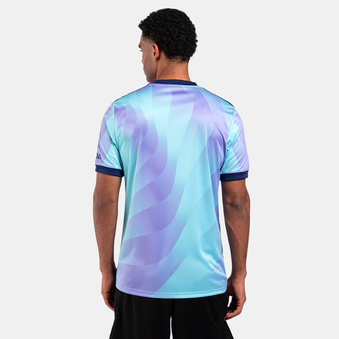 adidas Men's Arsenal 24/25 Third Replica Football Jersey Blue adidas Men's Arsenal 24/25 Third Replica Football Jersey Blue image number 1