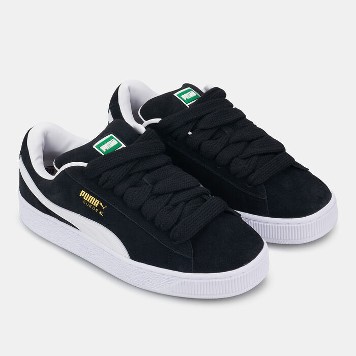 PUMA Women's Suede XL Shoes Black PUMA Women's Suede XL Shoes Black image number 2