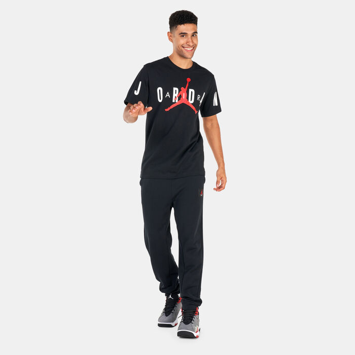 Jordan Men's Air Stretch T-Shirt Black Jordan Men's Air Stretch T-Shirt Black image number 2