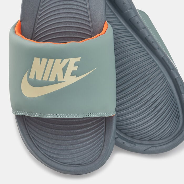 Buy Nike Men's Victori One Slides Green in KSA -SSS
