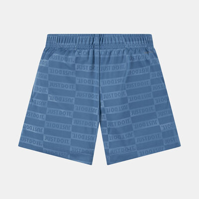 Nike Kids' Sportswear Dri-FIT Textured Club Shorts Grey
