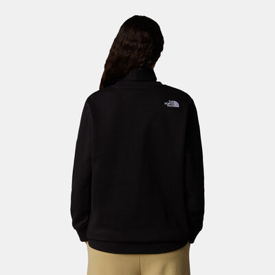 The North Face Women's Drew Peak Sweatshirt Black The North Face Women's Drew Peak Sweatshirt Black