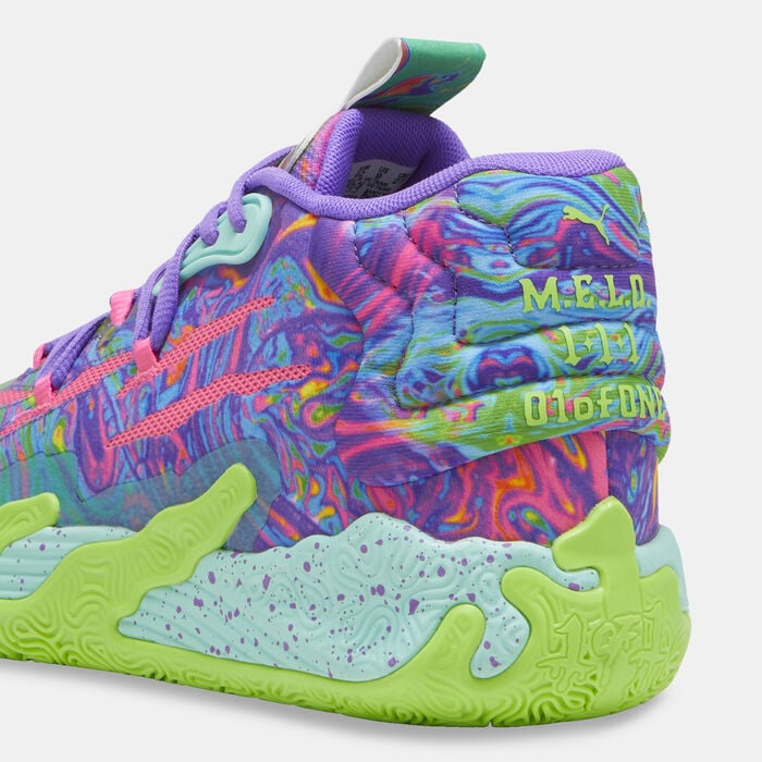 PUMA Men's MB.03 Basketball Shoes Purple PUMA Men's MB.03 Basketball Shoes Purple image number 5