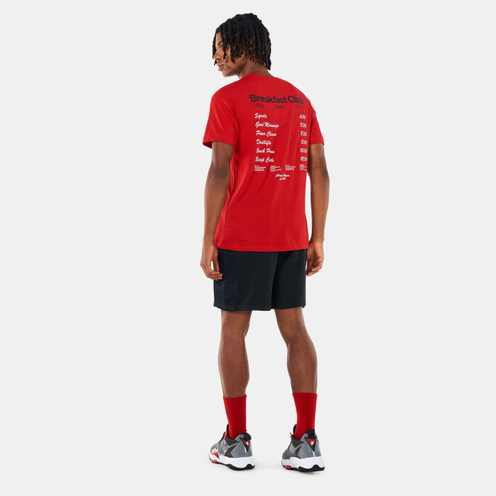 Jordan Men's Dri-FIT Sport Breakfast Club T-Shirt Red Jordan Men's Dri-FIT Sport Breakfast Club T-Shirt Red image number 2