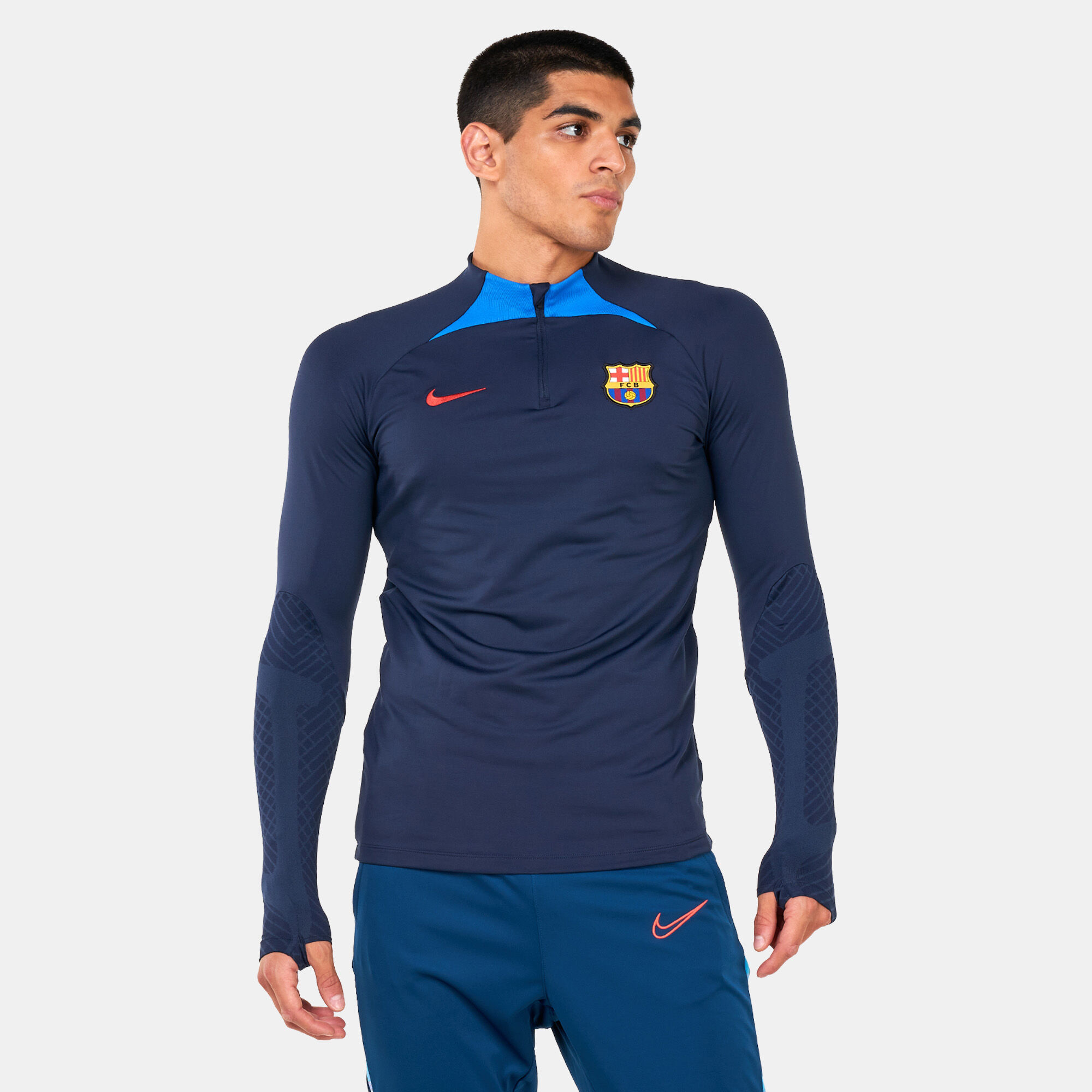 Shop Nike Men's F.C. Barcelona Dri-FIT Strike Football Drill