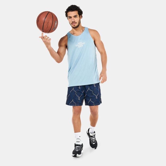 Nike Men's Dri-FIT Standard Issue Reversible 6-Inch Shorts Blue Nike Men's Dri-FIT Standard Issue Reversible 6-Inch Shorts Blue image number 2