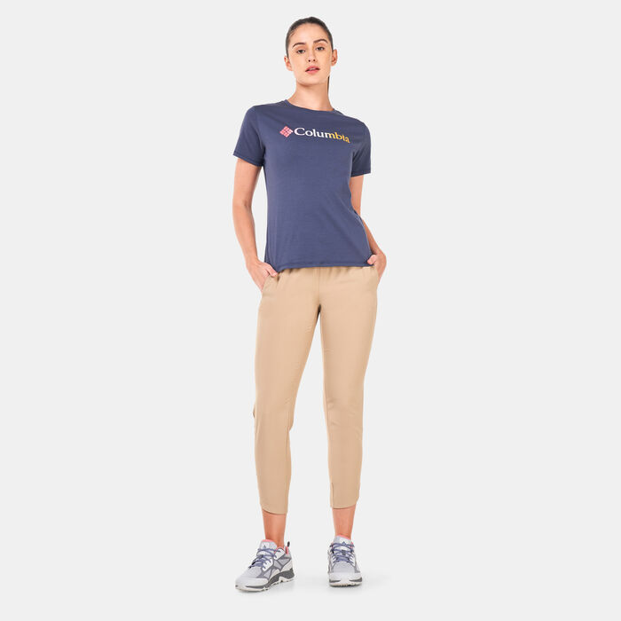 Columbia Women's Sun Trek Graphic T-Shirt Blue Columbia Women's Sun Trek Graphic T-Shirt Blue image number 2