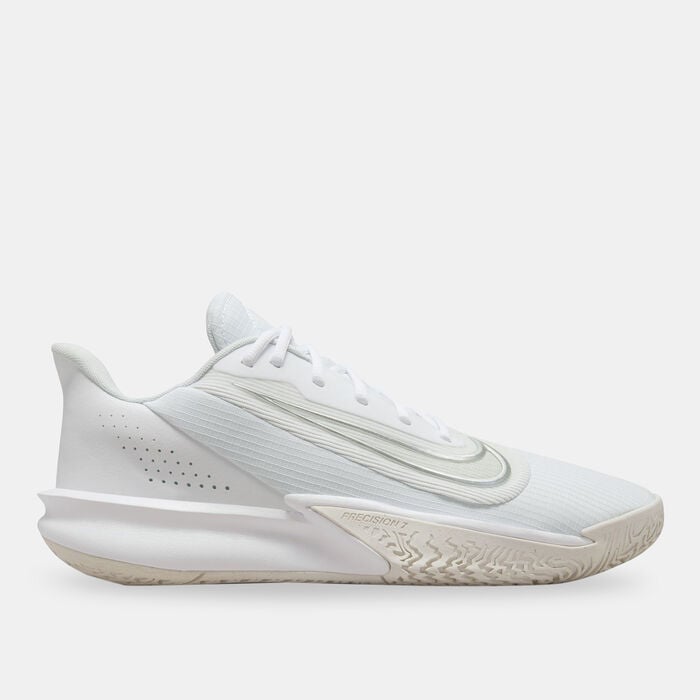 Nike Men's Precision 7 Basketball Shoes White Nike Men's Precision 7 Basketball Shoes White image number 0