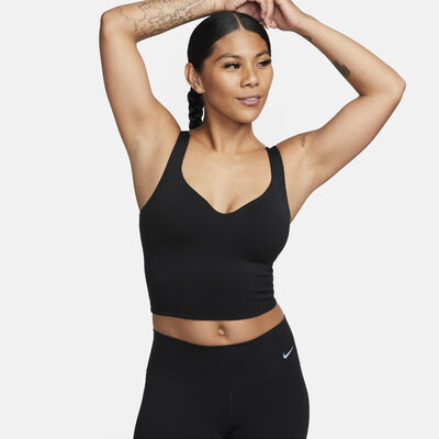 Nike Women's Alate Medium-Support Training Sports Bra Black
