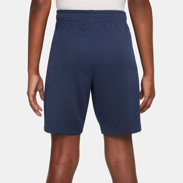 Nike Kids' Paris Saint-Germain Strike Dri-FIT Football Shorts Blue Nike Kids' Paris Saint-Germain Strike Dri-FIT Football Shorts Blue image number 1