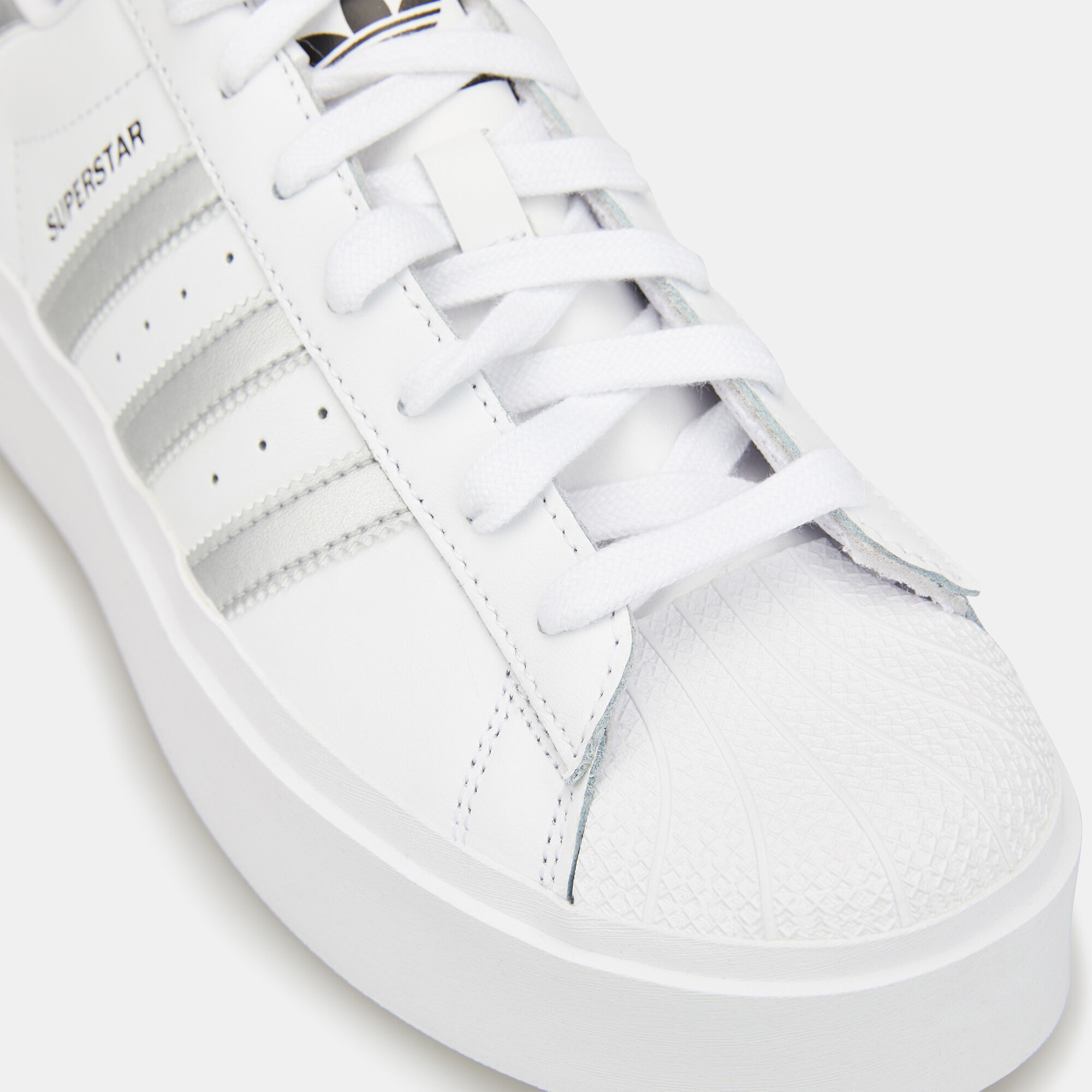 Adidas originals women's deals superstar bold running shoe