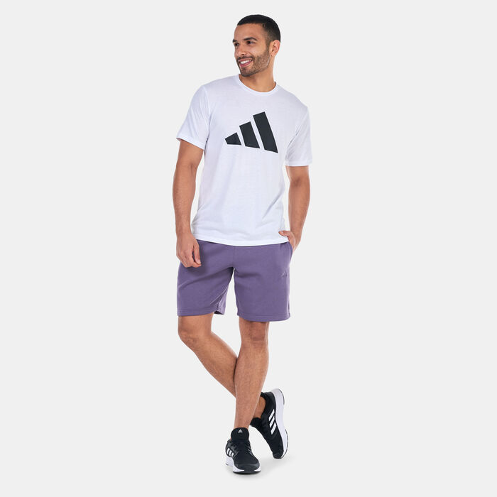 adidas Men's Train Essentials Feelready Logo Training T-Shirt White image number 2