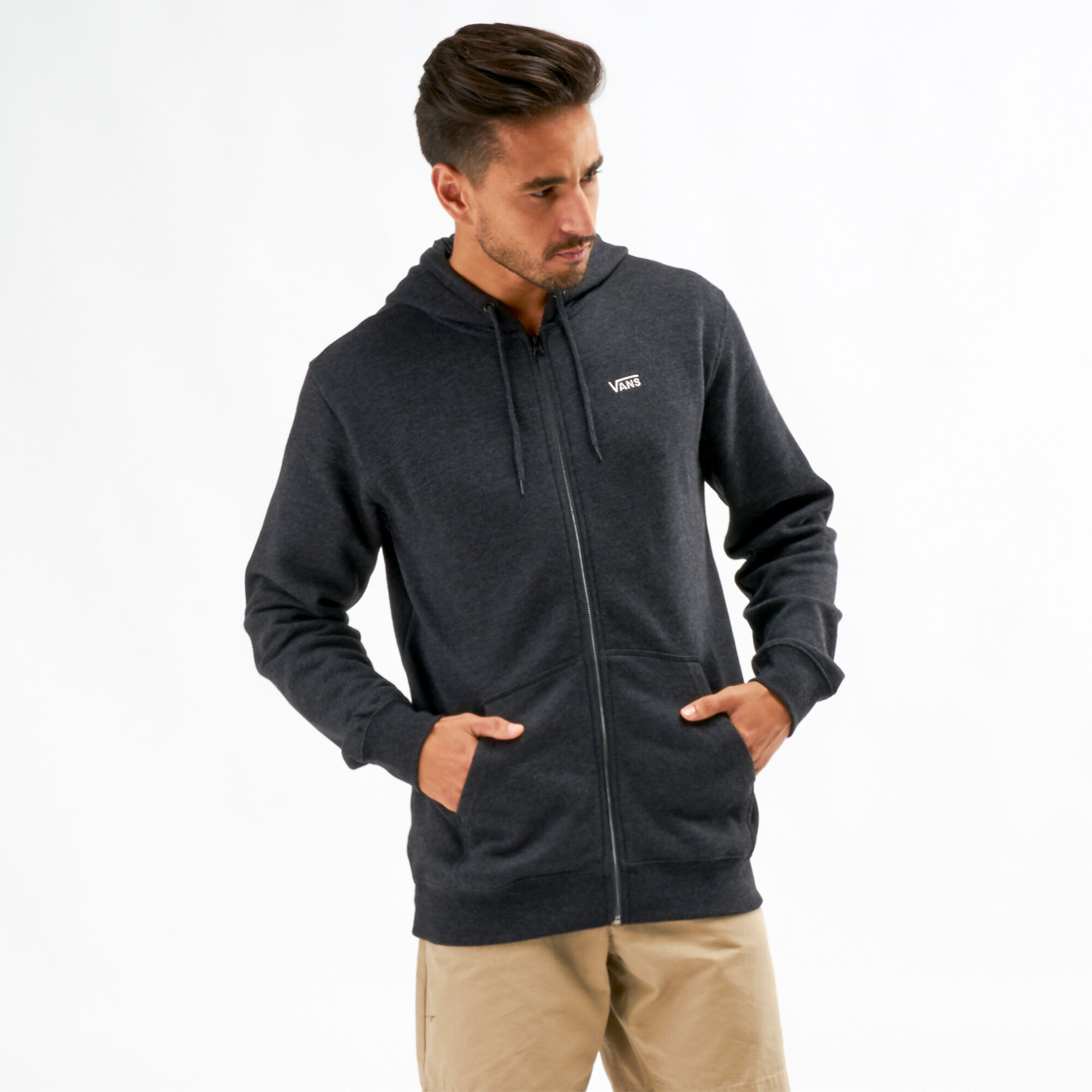 Vans black deals zip hoodie