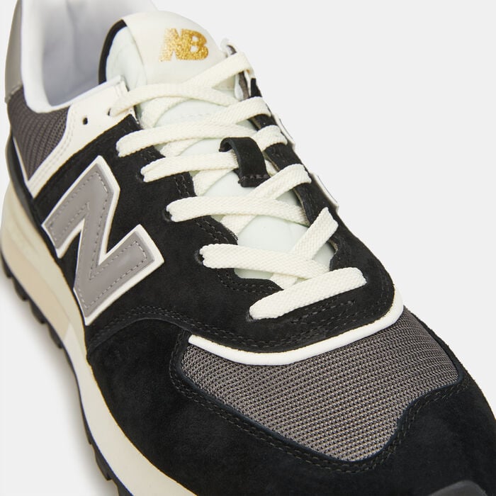 New Balance Men's 574 Shoes Black New Balance Men's 574 Shoes Black image number 4