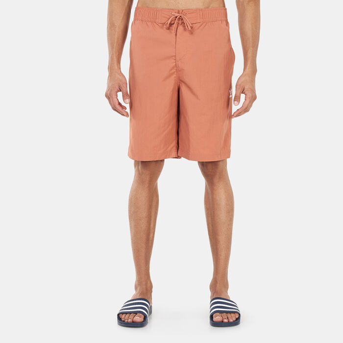 adidas Originals Men's Adicolor 3-Stripes Board Shorts Orange image number 0
