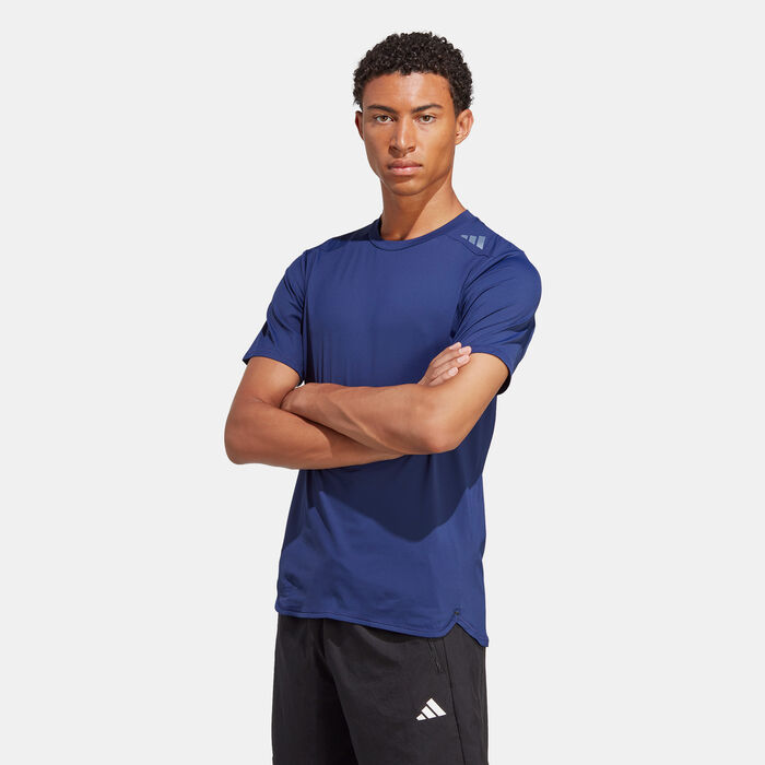 adidas Men’s Designed 4 Training Cordura® Workout T-Shirt Blue adidas Men’s Designed 4 Training Cordura® Workout T-Shirt Blue image number 0