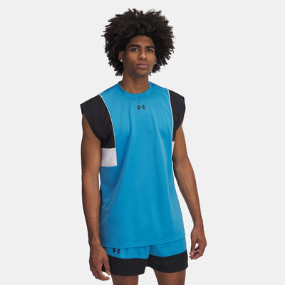 Under Armour Men's Zone Pro Tank Top Blue