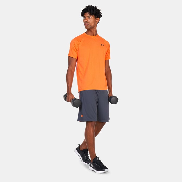 Under Armour Men's UA Tech™ 2.0 Training T-Shirt Orange Under Armour Men's UA Tech™ 2.0 Training T-Shirt Orange image number 2